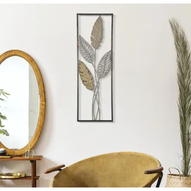 Panel Żelazny z Drewnem Liście -A- 30,5 1,90 91 cm